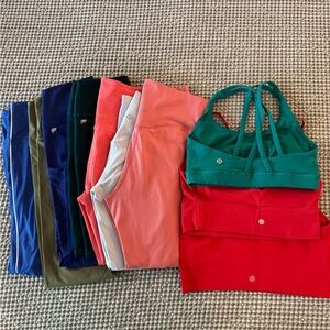 Bundle of  10pcs gym clothes